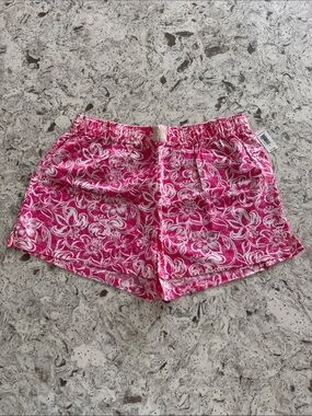 NWT LOVE By Gap Women’s Pink Floral Lounge Shorts with Elastic Waist